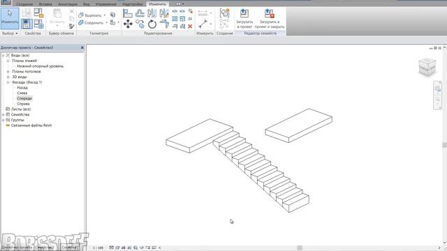 Revit - Materials & area - материалы и площадь смотреть онлайн