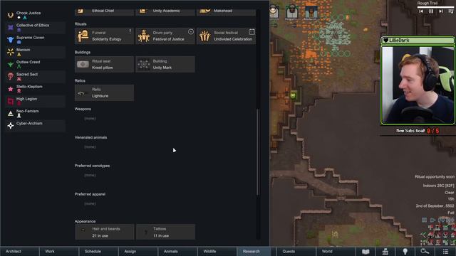 Boy Eating Bear || RimWorld 300% Run - Journey to 500% || VOD 05 смотреть онлайн