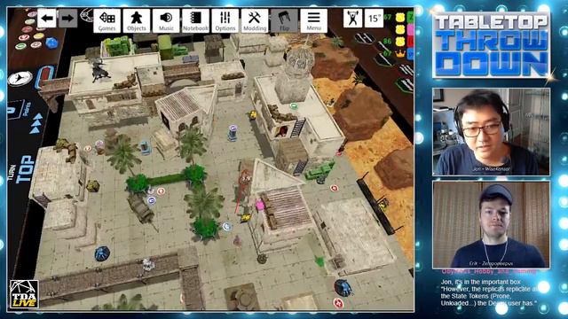 Tabletop Throwdown Anniversary Episode - Combined Army (Clint) versus White Co (Tim) - Supplies! смотреть онлайн