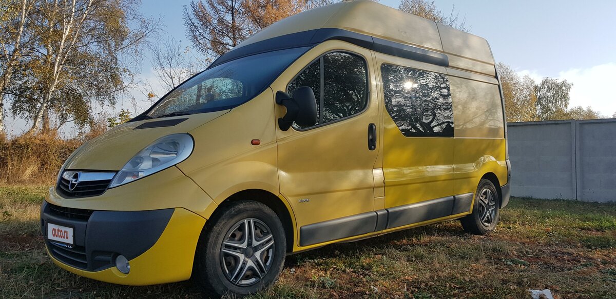 #1 Заготовка для автодома KiteCamper - Опель Виваро 2007 года c высокой крышей