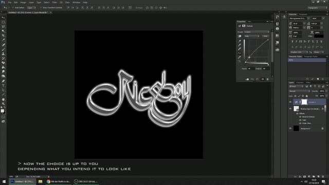 3D CHROME TYPE IN ADOBE PHOTOSHOP TUTORIAL смотреть онлайн