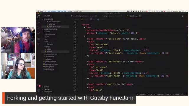 ?? Forking and getting started with #GatsbyJS #FuncJam смотреть онлайн