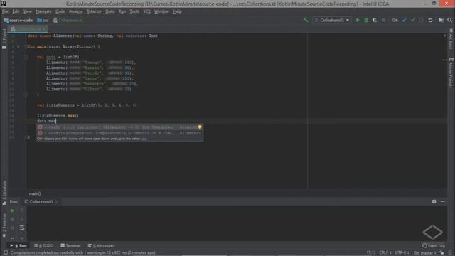 Como usar max e maxBy em coleções em Kotlin смотреть онлайн