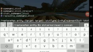 Как надеть любой блок себе на голову в Майнкрафте PE