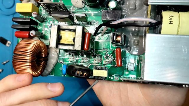 Ремонт БП для майнинга SURMA 2150 Вт. НЕрекомендуемый БП к приобретению. смотреть онлайн