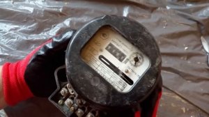 Электросчетчик СО И446 есть цветной металл. Разборка