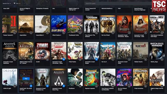 Complete List Of Ubisoft Plus Games On PC, Google Stadia