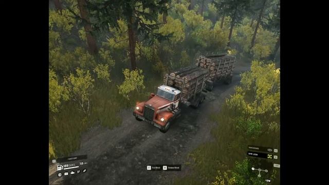 Mountain Pass Trial Snowrunner Mod Map смотреть онлайн