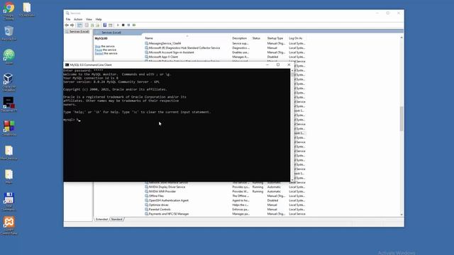 How to Start and Stop MySQL Server as Windows Service смотреть онлайн