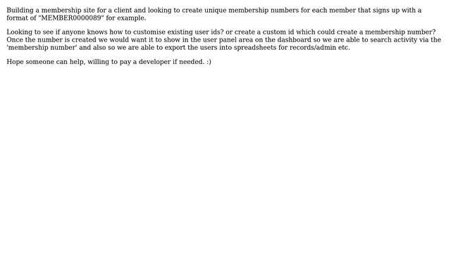 Wordpress: Customising "user ids" and add to 'user' panel in the admin area смотреть онлайн