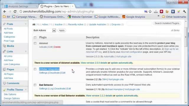 How to Set Up Aweber Click Tracking смотреть онлайн