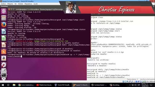 Instalacion de moodle con lampp смотреть онлайн
