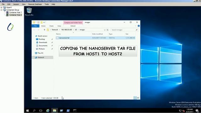 Import and Export docker images in Windows container смотреть онлайн