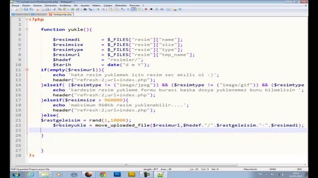 Php de resim yükleme (image) смотреть онлайн