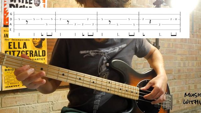 The Zombies - Time Of The Season - Bass Cover And Tabs