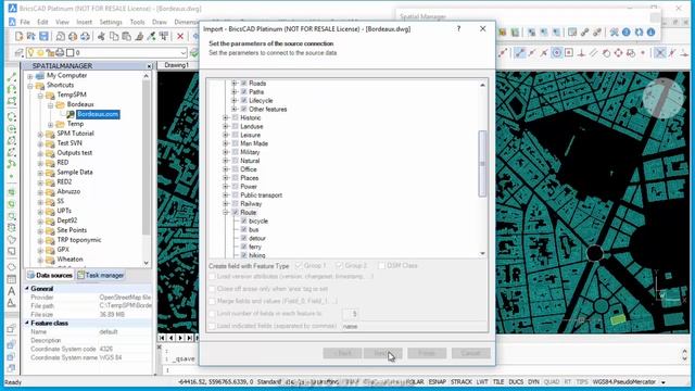 Little-known options when importing from OpenStreetMap (BricsCAD) - Spatial Manager Blog смотреть онлайн