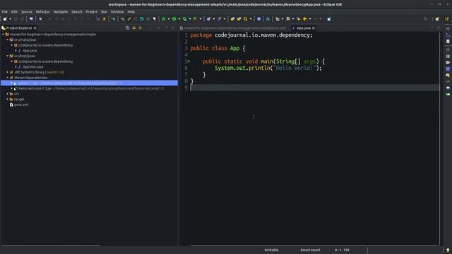 05 - Coordinates and Dependency Management | Maven for Beginners | Code Journal смотреть онлайн