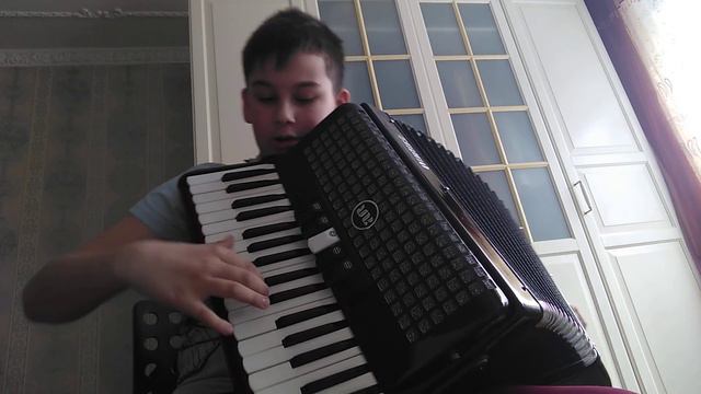 Катюша на аккордеоне смотреть онлайн