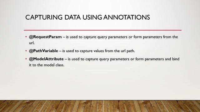 Using RequestParam and capturing data | Spring MVC | Video - 7 смотреть онлайн