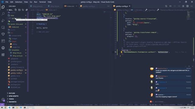 Blogging with Gatsby: An introduction to Gatsby, SSR, and SSG смотреть онлайн