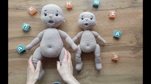 Вязаные пупсы. Куклы крючком.  #amigurumi #toys #crochet #toy #doll