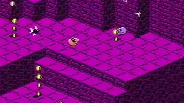 Snake Rattle'n Roll (скоростное прохождение) смотреть онлайн