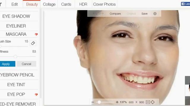 How to simply add a makeup online ? (www.fotor.com) смотреть онлайн