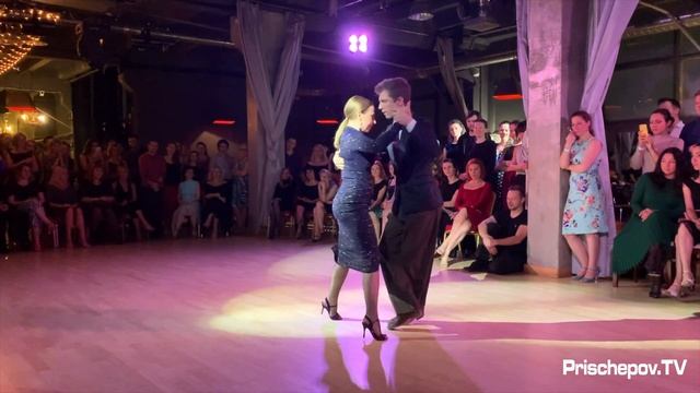 Родион Храмутичев и Екатерина Коптелова, 2-4, Милонга Ideal Planetango 22.11.2019 смотреть онлайн