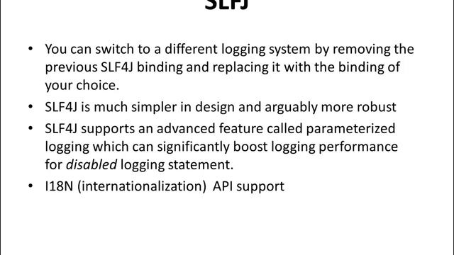 Java SLFJ (SLF4J Nedir ?) смотреть онлайн