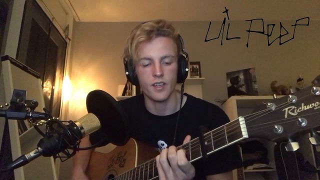 Lil Peep - Life Is Beautiful [Acoustic cover] смотреть онлайн