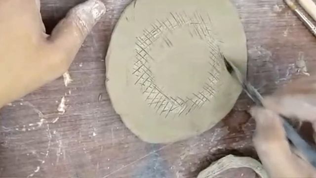 пирожковая тарелка. лепка тарелки из комка смотреть онлайн