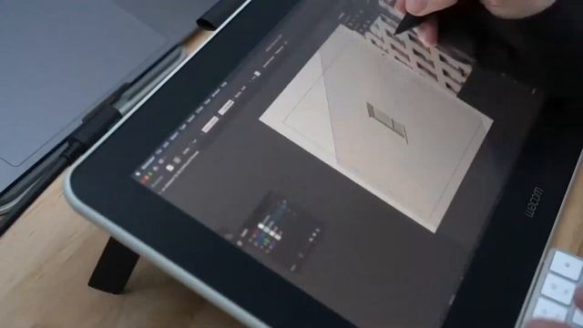 Wacom One 13.3 Digital Drawing Tablet Review (DTC133W0A) смотреть онлайн