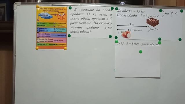 Математика. 2 класс. Решение составной задачи на кратное сравнение, на разностное сравнение. смотреть онлайн