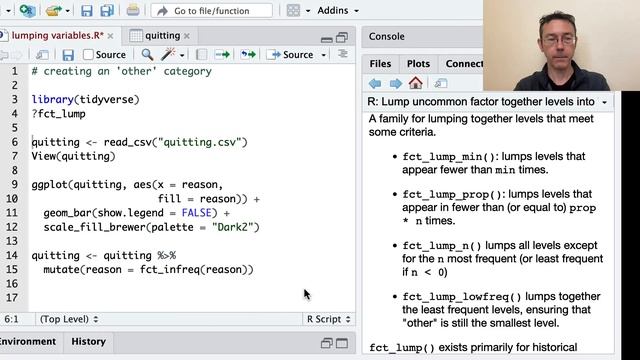 How to create an "other" category in R смотреть онлайн