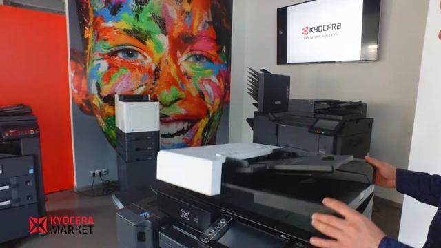 Обзор МФУ Кyocera ECOSYS 8130cidn. Купить МФУ сканер, принтер Киосера 8130 смотреть онлайн