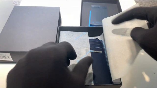 Чехол для кредитных карт Piquadro Blue Square синий смотреть онлайн