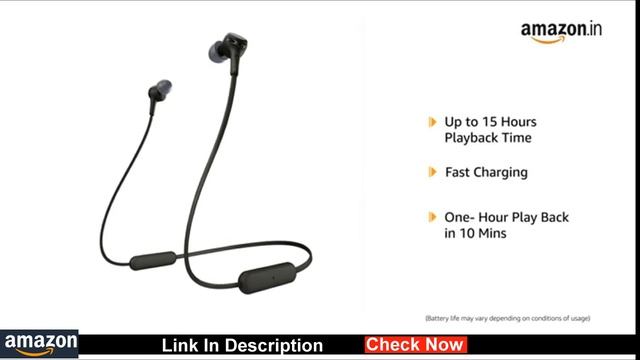 Sony WI-XB400 best Wireless Extra Bass in-Ear Headphones | Review,15 Hours Battery Life,Quick Charg смотреть онлайн
