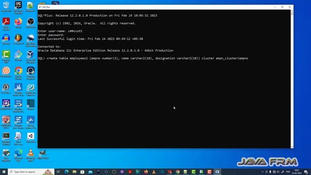 ORA-00943: cluster does not exist - Oracle Database 12c Error Messages смотреть онлайн
