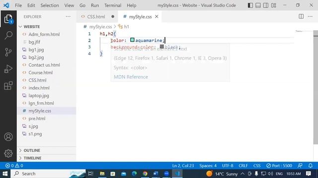 About of External CSS in HTML | GIT Education смотреть онлайн