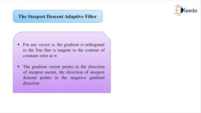 The Steepest Descent Adaptive Filter - Adaptive Filters - Advanced Digital Signal Processing смотреть онлайн