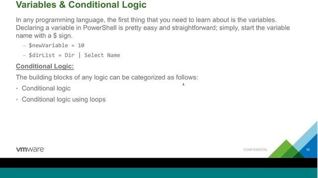 Basics of PowerCLI смотреть онлайн