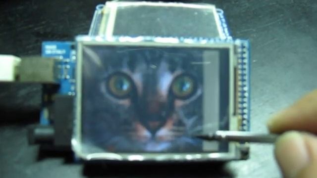 2.8" TFT Color LCD, touch screen shield for Arduino смотреть онлайн