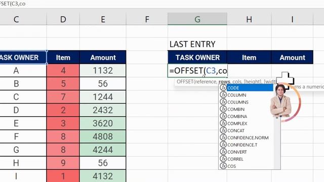 Find Last Entry Using Offset Formula in Excel? #excel смотреть онлайн