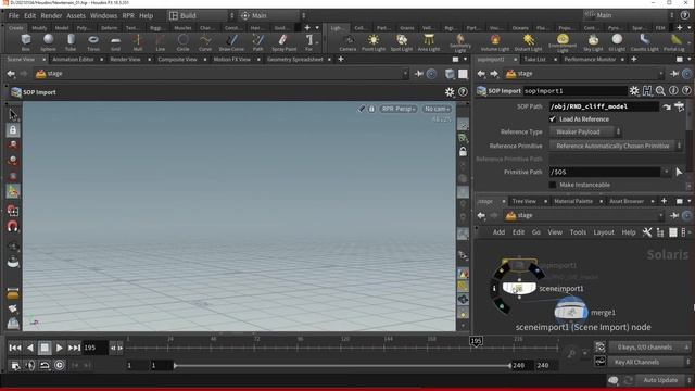 (SideFX Houdini Tutorial) Part 3 - Importing Objects & Lighting AMD Radeon™ ProRender Tutorial смотреть онлайн