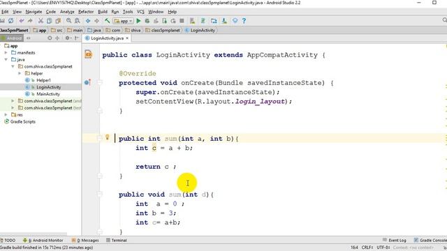 (Develope android app)Class 6 Java Concept, Activity lifecycle смотреть онлайн
