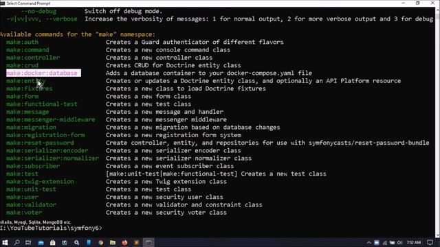 3. Symfony 6.x MakerBundle | How to create controller use make keyword | MkBdle true or false смотреть онлайн
