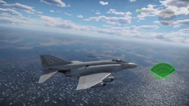 Carrier landing Phantom F-4 War Thunder смотреть онлайн