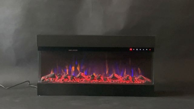 Очаг Newyork 36 с дровами от Real Flame смотреть онлайн