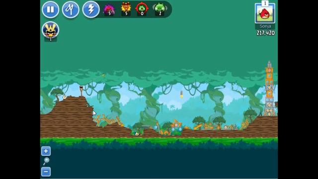 Angry Birds Friends Champions For Earth Level 1 Week 175 NO Power Up Three Stars Walkthrough
