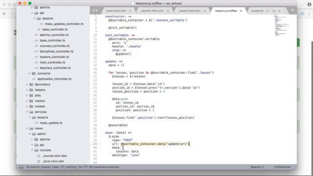 #13 Sortable Refactored – Онлайн-школа на Ruby on Rails смотреть онлайн